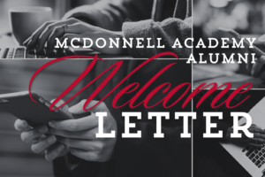 A warm welcome: Alumni unite to support incoming McDonnell Scholars